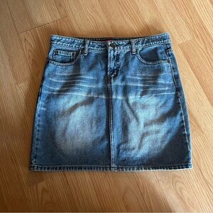 Vintage Mossimo Supply Co. Y2K Denim Skirt Size 9